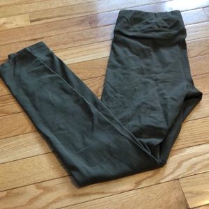 Pact Olive Green Leggings